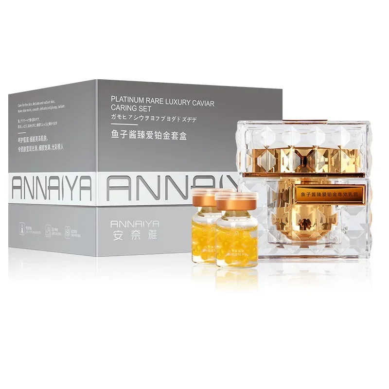 Luxury Skin Care - 플래티넘 레어 럭셔리 캐비어 케어 세트