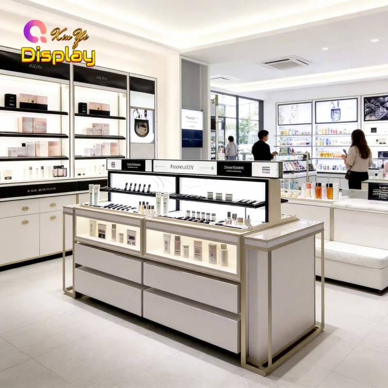 맞춤형 고급 스킨케어 매장 집기 세련된 LED 조명 스 - Luxury Skin Care 리뷰 및 가격