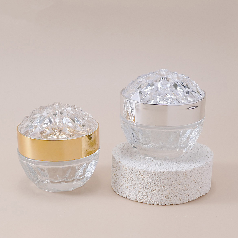 럭셔리 다이아몬드 50g 유리 페이스 크림 용기 뚜껑  - Luxury Skincare Containers 리뷰 및 가격