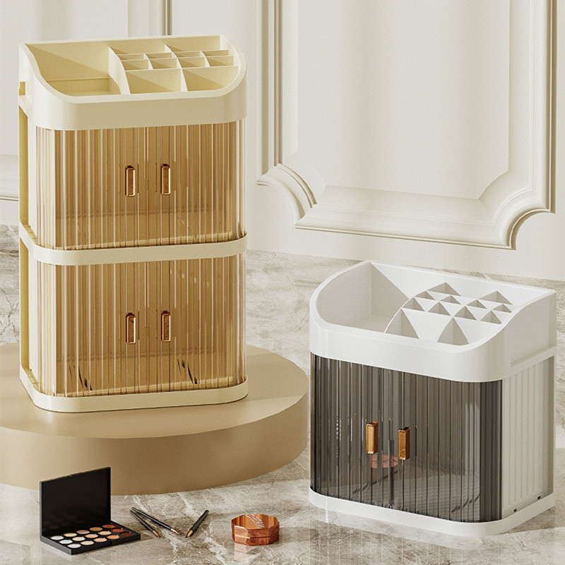 화장품 보관함, 데스크탑 메이크업 정리함, 방진 럭셔리 - Luxury Skincare Containers 리뷰 및 가격