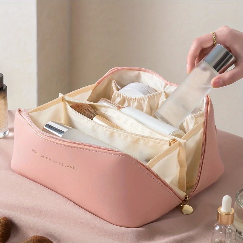 메이크업 정리함 여성용 세면도구 가방 메이크업 케이스  - Luxury Skincare Containers 리뷰 및 가격