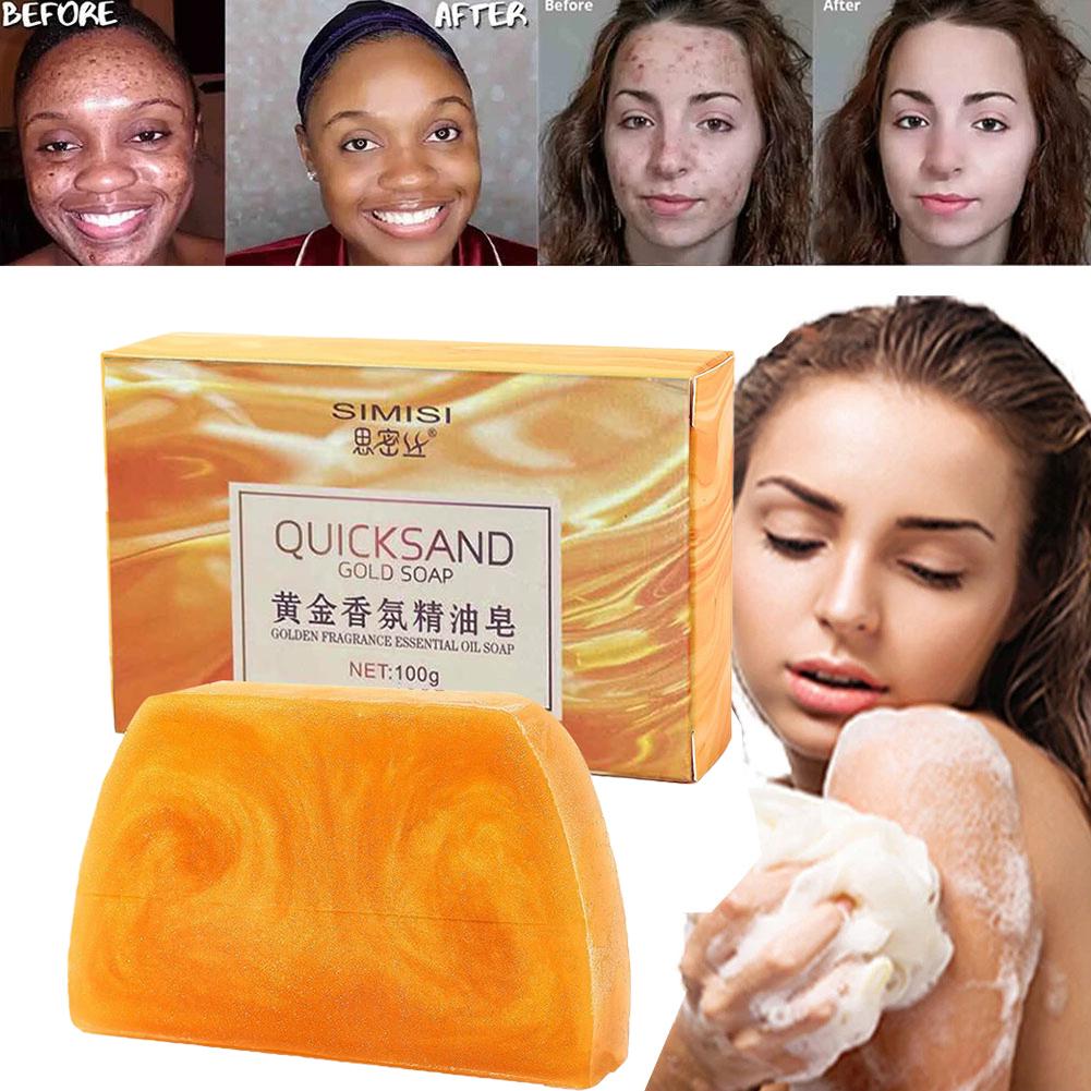 수제 골드 비누, 사다리꼴 고무 펩타이드 함유, 에센셜 - Luxury Skin Care 리뷰 및 가격
