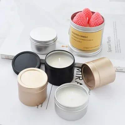 고급 캔들 용기(뚜껑 포함) 대량 원형 캔들 컨테이너  - Luxury Skincare Containers 리뷰 및 가격