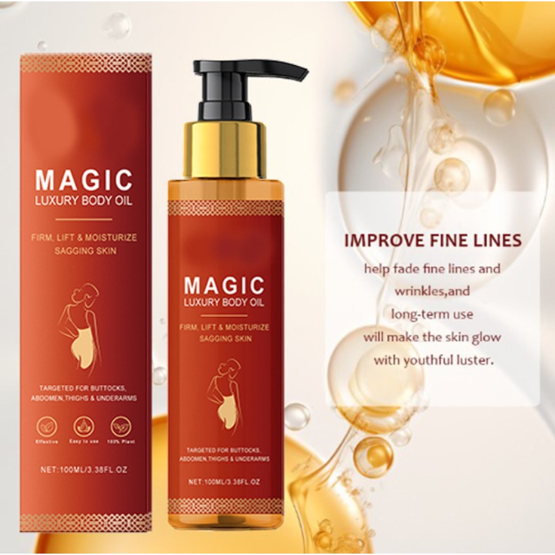 100ml 매직 럭셔리 바디 오일 깊은 보습 건성 피부 - Luxury Skin Care 리뷰 및 가격